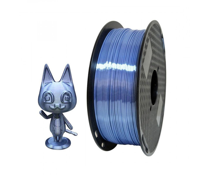 PLA SILK plastic Klema 1 Kg 1.75 mm Light blue