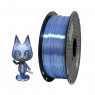 PLA SILK plastic Klema 1 Kg 1.75 mm Light blue