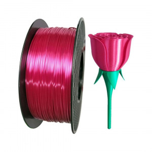 PLA SILK пластик Klema 1 Кг 1,75 мм Розовый