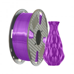 PLA SILK пластик Klema 1 Кг 1,75 мм Розово-фиолетовый