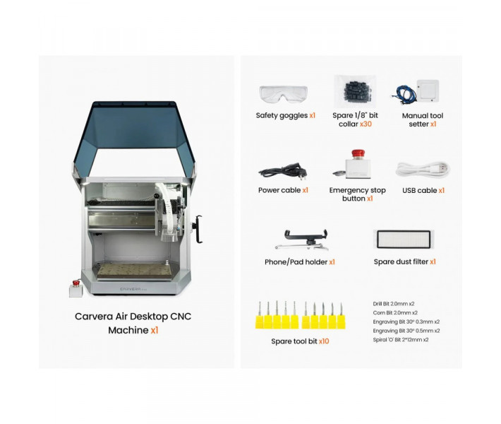 Настольный станок Carvera Air Desktop CNC Machine