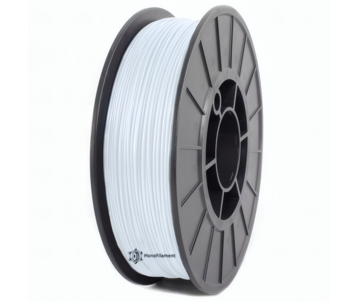 TPU пластик 90A MonoFilament 1,75 мм 0,75 кг Білий