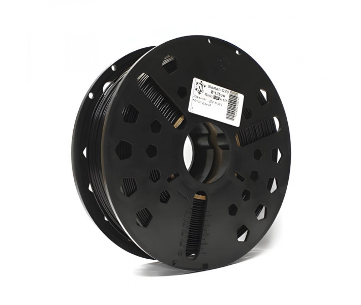 Elastan D70 пластик MonoFilament 1 кг 1.75 мм Чорний