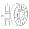 TPU пластик 90A MonoFilament 1,75 мм 0,75 кг Білий