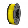 TPU 40D пластик MonoFilament 1,75 мм 0,75 кг Жовтий Напівпрозорий