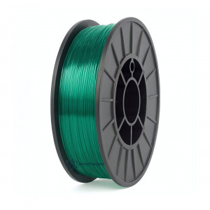TPU 90A filament MonoFilament 1.75 mm 0.75 kg Green Translucent
