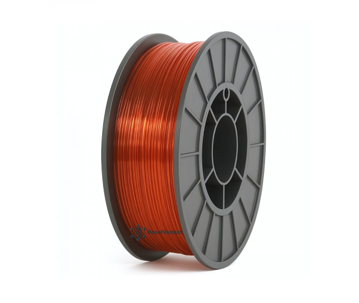 TPU 90A filament MonoFilament 1.75 mm 0.75 kg Red Translucent