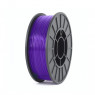 TPU пластик 90A MonoFilament 1.75 мм 0.75 кг Фіолетовий напівпрозорий