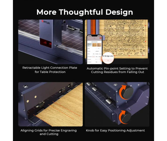 Ortur F10 Conveyor Laser Engraver & Cutter 10W