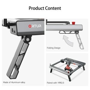 Ortur FFT1.0 Складні ніжки для гравера Laser Master 3 Series