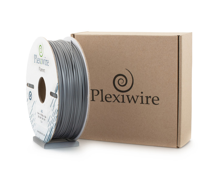 ABS filament Plexiwire 1 kg 1.75 mm Silver