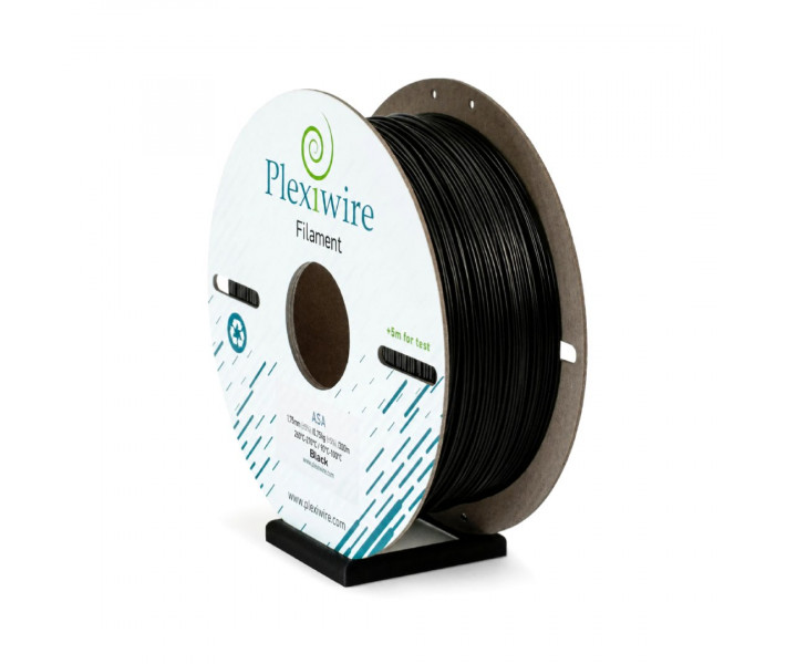 ASA пластик Plexiwire 1.75 мм 1 кг Чорний