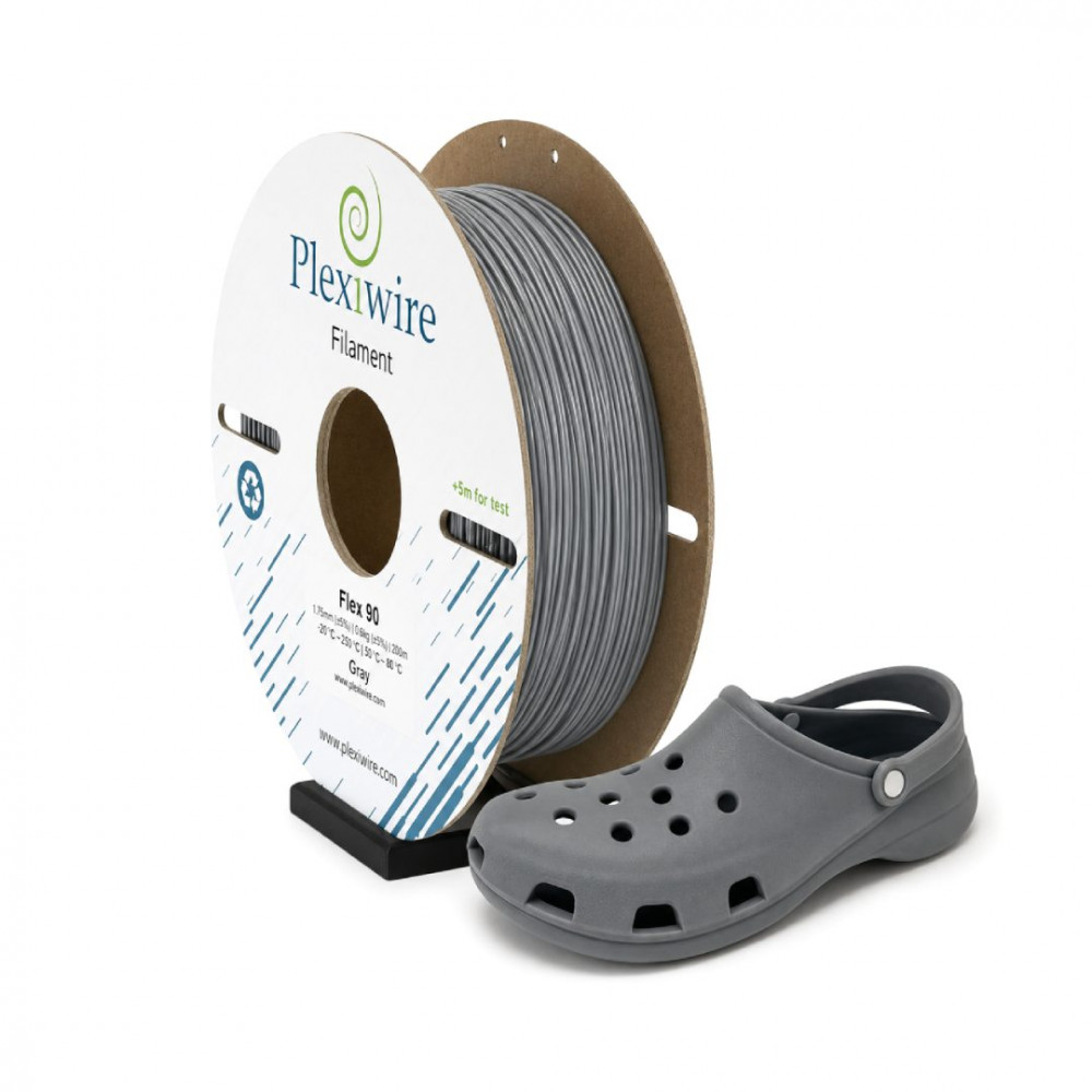 Buy FLEX 90 Filament 1.75mm Grey - Fast Delivery | 3DDevice