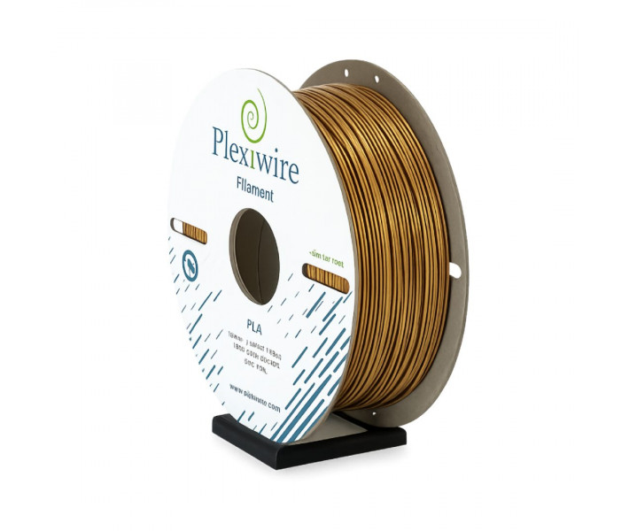 PLA пластик Plexiwire 1,2 кг 1.75 мм  Бронзовий