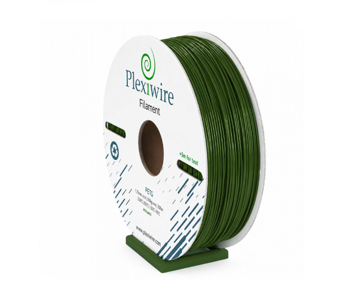 PETG пластик Plexiwire 0.9 кг 1.75 мм Хакі