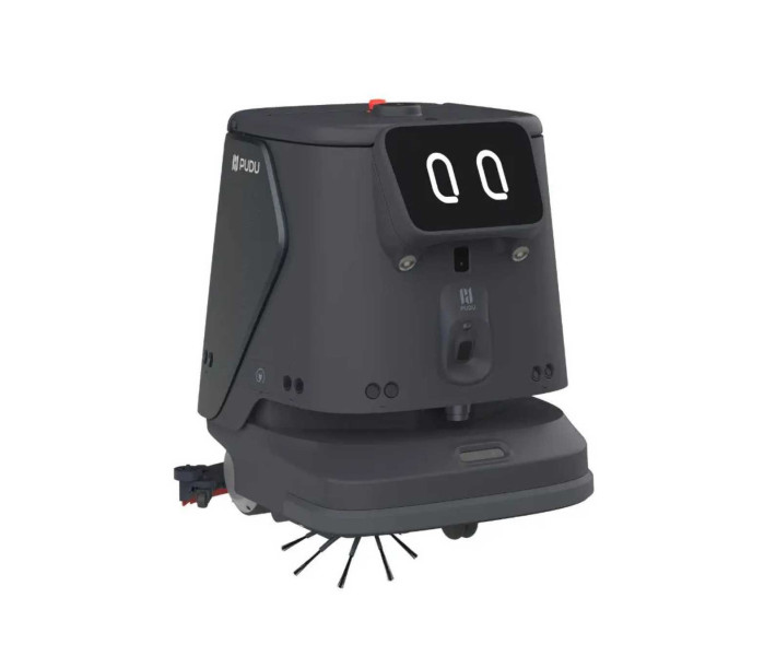 PUDU CC1 Black Pro – робот-прибиральник з AI