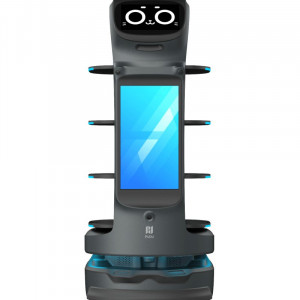 Робот-доставщик PUDU BellaBot Pro Black – рекламный сервисный робот