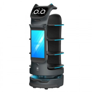 Робот-доставщик PUDU BellaBot Pro Black – рекламный сервисный робот