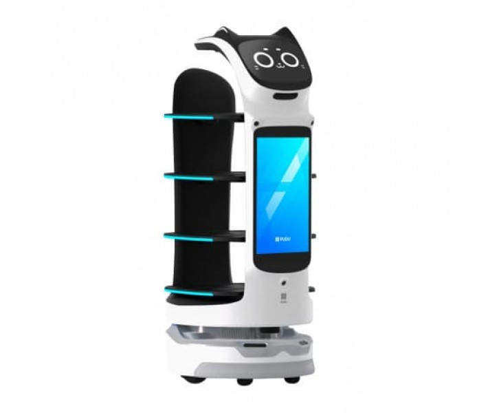 Робот-доставник PUDU BellaBot Pro White – рекламний та сервісний робот