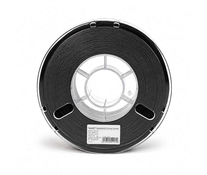 Nylon пластик Raise3D Industrial PA12 CF+ 1.75 мм 1 кг Чорний