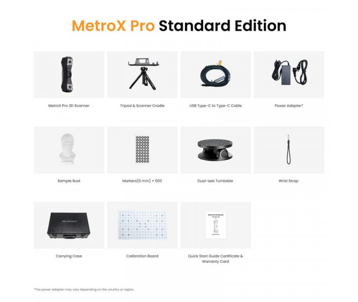 3D сканер Revopoint MetroX Pro Standard Edition