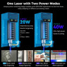 Лазерний гравер SCULPFUN A9 Ultra Dual 40W IR20W