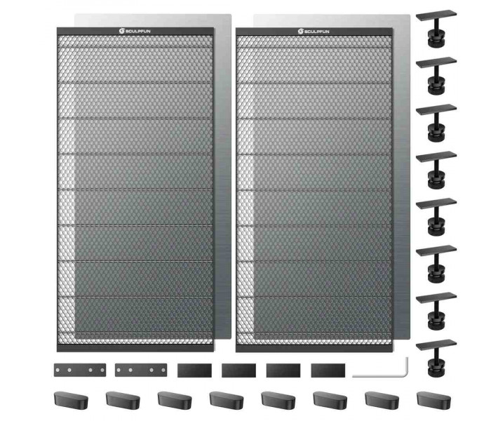 Платформа Sculpfun H4 Honeycomb 840x828 мм з витяжною системою для лазерного різання