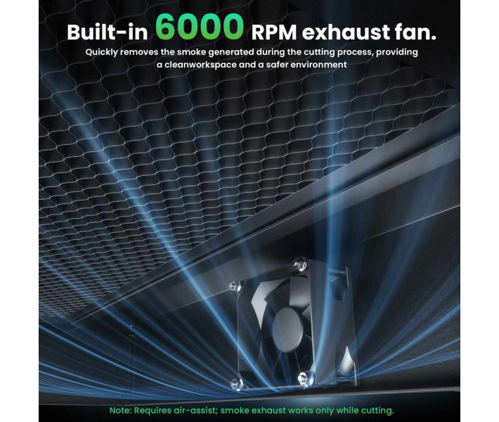 Платформа Sculpfun H5 Gen2 650x650 мм с вытяжной системой для лазерной резки