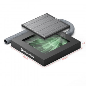 Платформа Sculpfun H5 Gen2 650x650 мм с вытяжной системой для лазерной резки