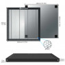 Платформа Sculpfun 350x350 мм с вытяжной системой для лазерной резки