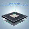 Платформа Sculpfun 350x350 мм с вытяжной системой для лазерной резки