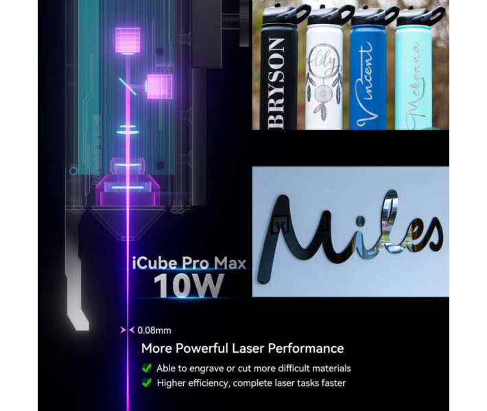 Портативний лазерний гравер Sculpfun iCube Pro 5W