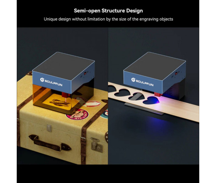 Портативний лазерний гравер Sculpfun iCube Pro 5W