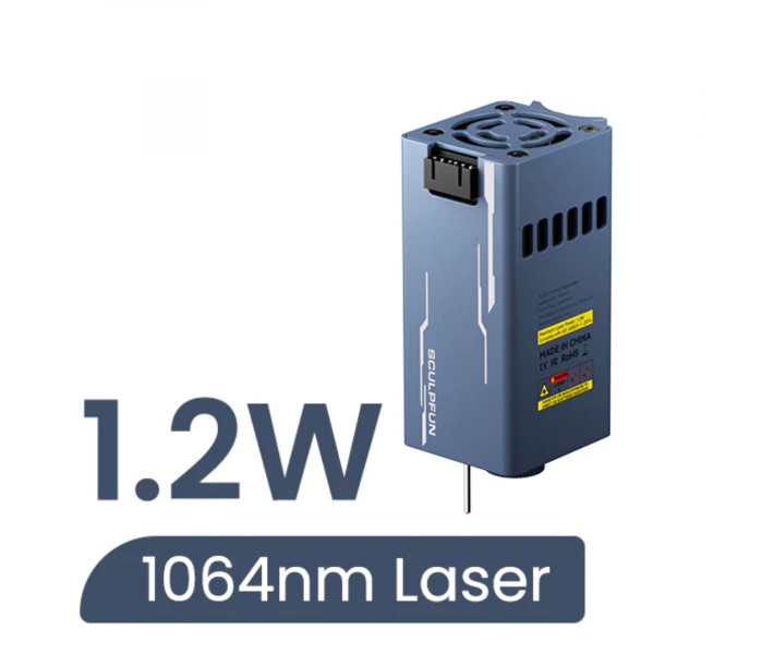 Лазерний гравер Sculpfun iCube Ultra Dual 12W IR1.2W