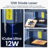 Лазерний гравер Sculpfun iCube Ultra Single Laser 12W