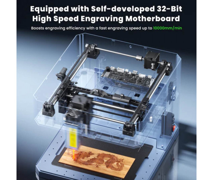 Лазерний гравер Sculpfun iCube Ultra Single Laser 12W