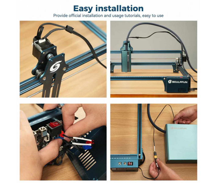 Sculpfun IR20 20W Fiber Laser Module Kit for Engraving