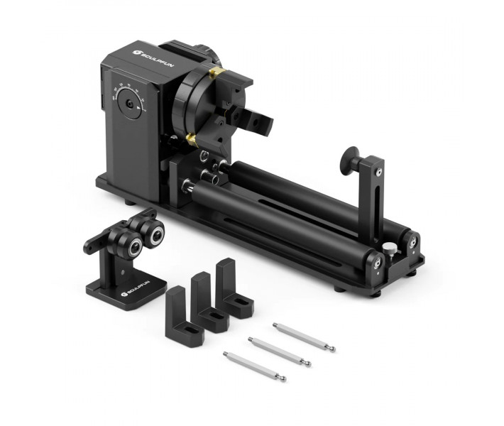 Поворотний ролик Sculpfun RA Pro Max Chuck для гравіювання