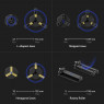 Поворотний ролик Sculpfun RA Pro Rotary Chuck для гравіювання 