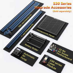 Лазерний гравер SCULPFUN S30 Pro Max 20W | Premium Bundle