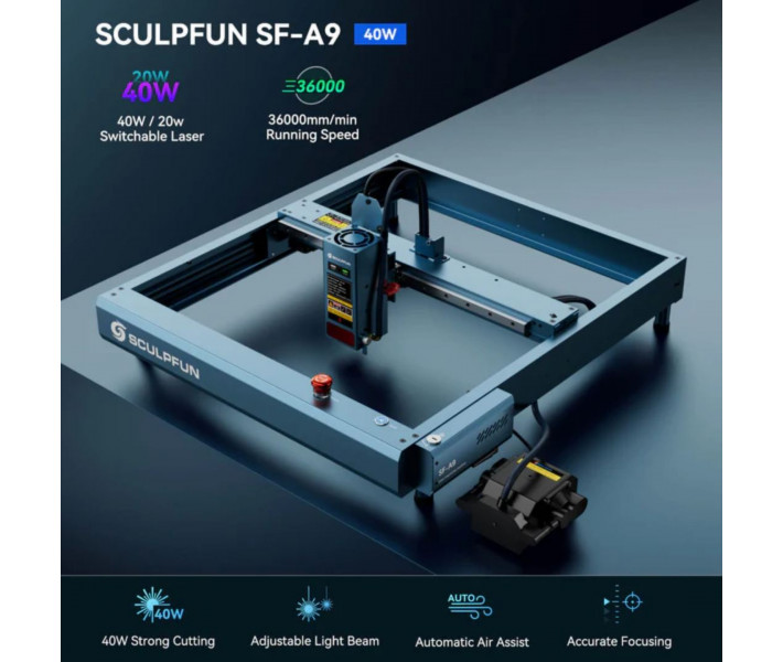 Sculpfun SF-A9 40W Laser Engraver
