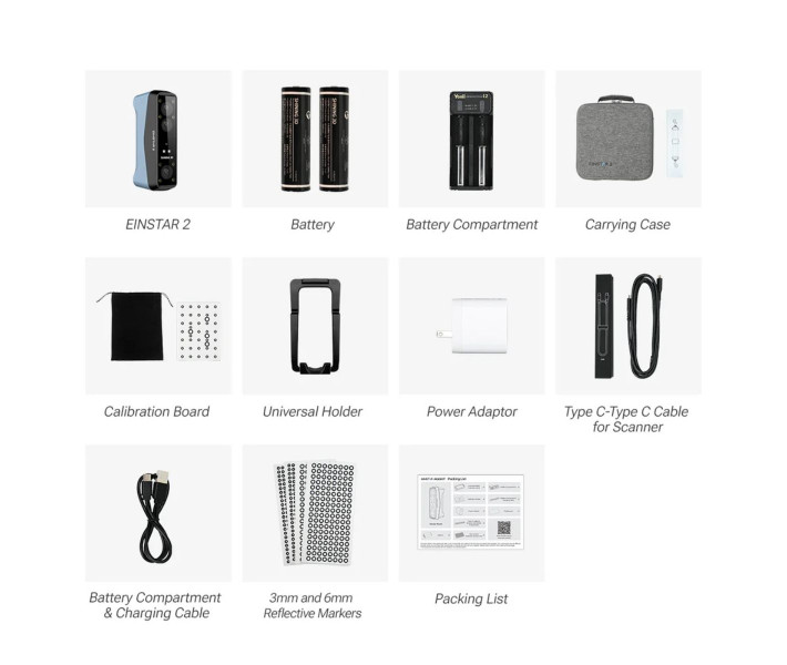 3D сканер SHINING 3D Einstar 2