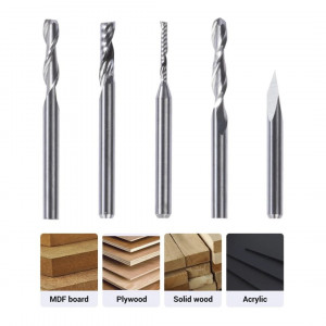 Snapmaker CNC Bits (5 Bits)