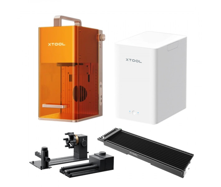 Лазерний гравер xTool F2 Deluxe Bundle | Преміум набір