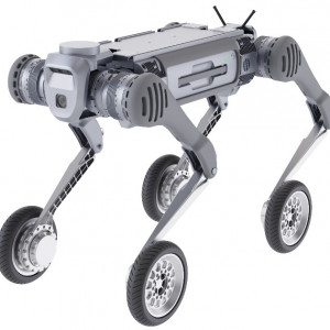 Unitree B2 W Robotic Dog