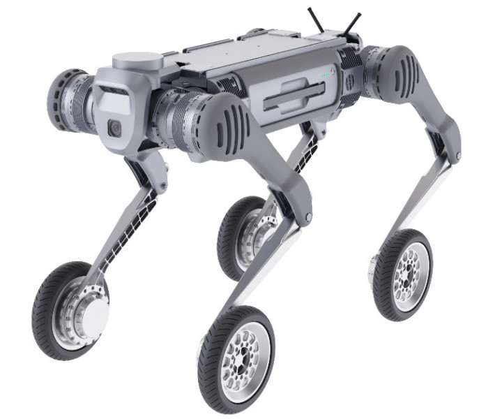 Unitree B2 W Robotic Dog