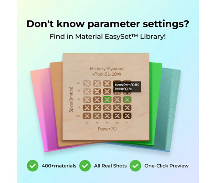  xTool P2S Versatile Bundle – Універсальний комплект для лазерного гравіювання та різання