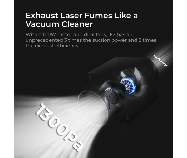 xTool Duct Fan IF2 2.0 Канальный вентилятор