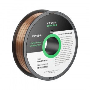 xTool 1 mm ER70S-6 Carbon Steel Welding Wire 5 kg Spool