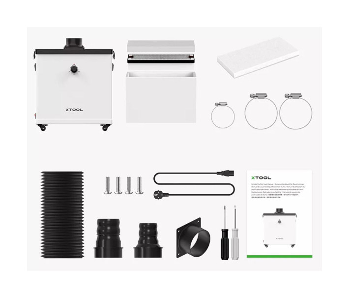 xTool D1 Pro 20W All-In-One Kit – Комплект для гравировки xTool Всё в одном